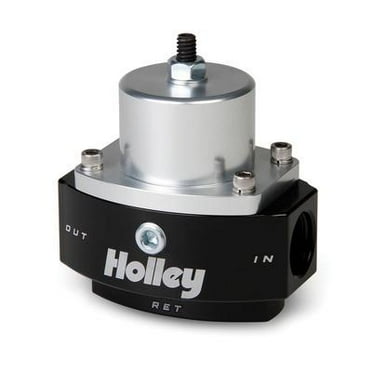 Holley 12-845, Hp Billet Fuel Press. Regulator W/Bypass Performance Racing