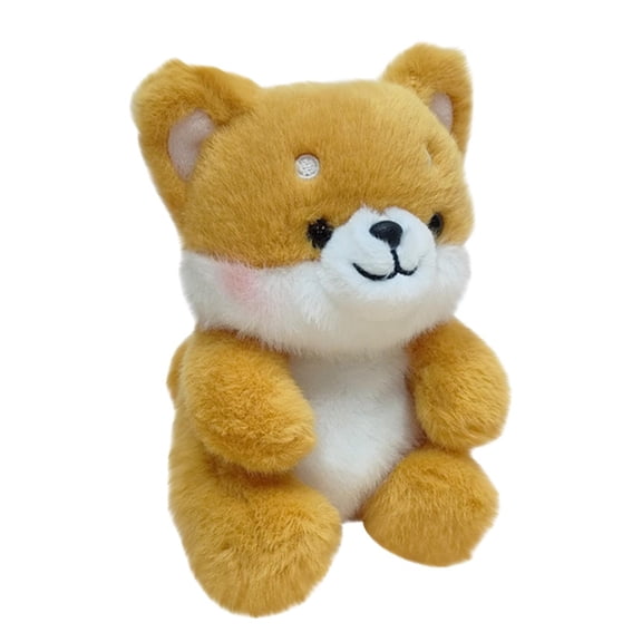 Shiba Inu Plush Toy, Soft Cute Stuffed Animal, 7.9 inch Single Pack Fluffy Cuddly Figure, Perfect Gift for Kids Toddlers Dogs Lovers for Nursery Decor Bedtime Companion Birthday Party Favors