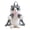 Gray, variant on 7829 Realistic Cats Plush Backpack For Home Decors Or Play Companion 3 Size