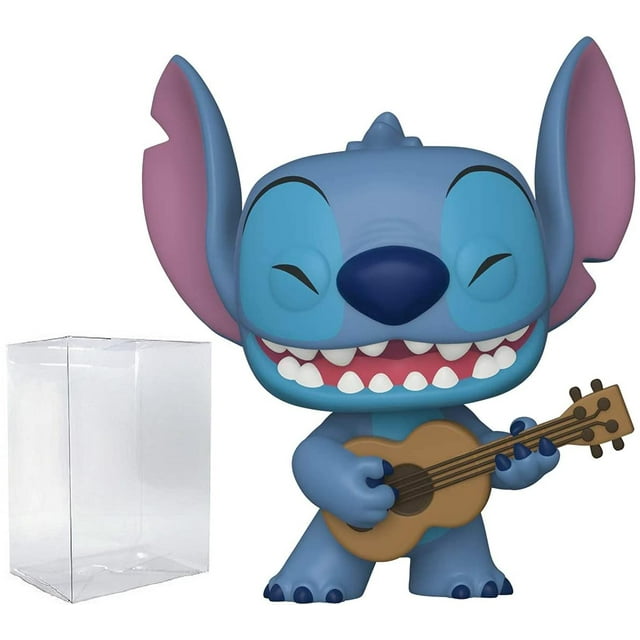 Figura de acción Funko POP Disney Lilo & Stitch Stitch con ukelele