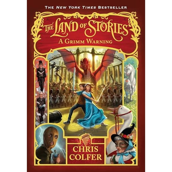 Pre-Owned The Land of Stories: A Grimm Warning (Paperback) 0316406821 9780316406826