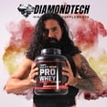 thumbnail image 4 of Proteína Pro Whey Isolate Diamondtech 5lbs 70 servicios fresa, 4 of 4