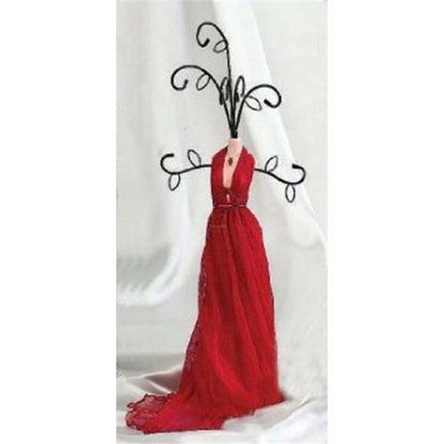 Leeber 51101 Porte-bijoux de Robe de Gala 18 Po&44; Rouge