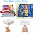 thumbnail image 4 of 60 X 40 Cm Vacuum Storage Bag Travel Space Saver Garment Clothes Seal Organize, 4 of 6