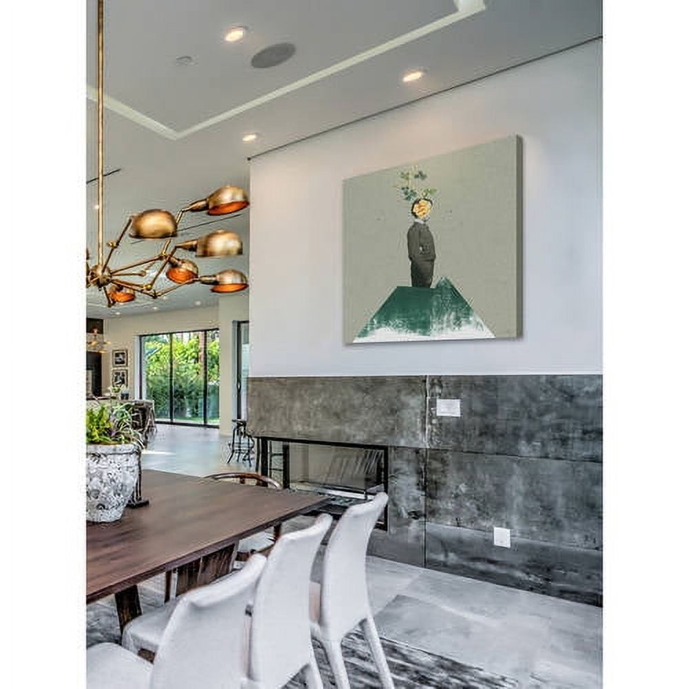 Marmont Hill "No Face" by Bengoa Vazquez Painting Print on Wrapped Canvas