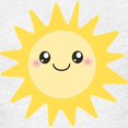 thumbnail image 3 of CafePress - Cute Happy Sun Kids Light T Shirt - Light T-Shirt Kids XS-XL, 3 of 4