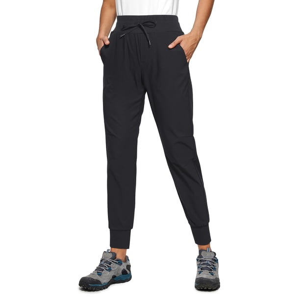 Pantalones Joggers CRZ YOGA Mujer 70 cm Ligero para Senderismo Negro XS