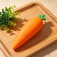 thumbnail image 4 of STPToys Super Carrot Shaped Decompression Gadget, Simulation Fruit Soft Relaxation Accessory, Anxiety Relief Hand Gadget for Party Favors, Classroom Prizes, 4 of 5
