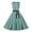 Green, variant on Women's Casual Tennis Dress Elegant Tea Party & Wedding Guest Dress 2023 Style for Everyday Blue XL