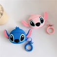 thumbnail image 4 of For AirPods 4 3 2 1 Pro Pro2 Earphone Case 3D Stitch Couple Cartoon Silicone Protective Headphone Box With Pendant Cover, 4 of 6