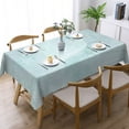 thumbnail image 2 of YFYANG Rectangular Polyester Table Cloth Green Ocean Pattern Table Cover for Indoor Outdoor Kitchen Restaurant Table Decoration Tablecloths，54" X 72", 2 of 9