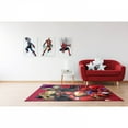 thumbnail image 3 of Jay Franco Red Stripe Avengers Full Assault Area Rug 4x5 ft, 3 of 5