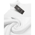 thumbnail image 6 of Daupanzees Mens Slim Fit Turtleneck Sweater Long Sleeve Thermal Shirt Top Autumn Winter Male Knitwear Pullover, 6 of 7