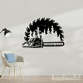 thumbnail image 4 of Handmadetneonsign Wood Shop Metal Wall Art Light, Saw Machine Sign Wall Decor, Forest Metal Decor 49556, 4 of 5