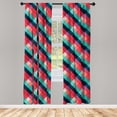 thumbnail image 3 of Ambesonne Irish Curtains, Celtic Colorful, Pair of 28"x95", Multicolor, 3 of 5