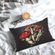 thumbnail image 5 of Fotbe Red Mushrooms Funda de Almohada Decorativa Estilo Occidental, Lujo en Algodón, Fundas para Almohadas King, Cojín Estampado para Decoración del Hogar-16"x24", 5 of 6