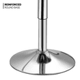 thumbnail image 4 of MoNiBloom Modern Round Bar Table, Height Adjustable Bar Table 27.5"-35.7", Pub Table with Chrome Base for Living Room, Dining Room, Bistro, Black, 4 of 8