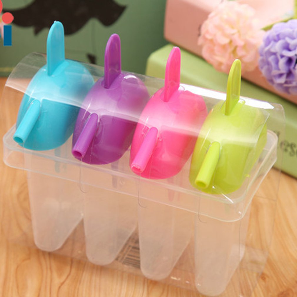 DIY Ice Cream 4Pcs Popsicle Maker Mold Ice Pop Block Ice Pop Lolly Set Walmart Canada