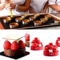 thumbnail image 4 of Perforated Tart Ring, 25Pcs 5cm Perforated Cake Mousse Ring, DIY Round Tart Rings for Baking Dessert Ring, 4 of 8