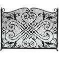 thumbnail image 1 of Dagan AHS105 Arched Panel Screen, Black, 1 of 1