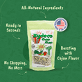 thumbnail image 5 of Zydeco Chop Chop Cajun Seasoning Base 08 Ounce Resealable Bag – Authentic Louisiana Spice Blend, Dehydrated Vegetable Mix, All-Purpose Cajun Flavor, 5 of 8