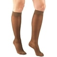 thumbnail image 1 of Truform Sheer Knee High Stockings, Dot Pattern: 15 - 20 mmHg, Espresso, Small, 1 of 7