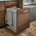 thumbnail image 3 of Rev-A-Shelf Double 27 Quart Pullout Kitchen Waste Container, 3 of 12
