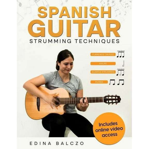 Spanish Guitar Strumming Techniques, (Paperback)