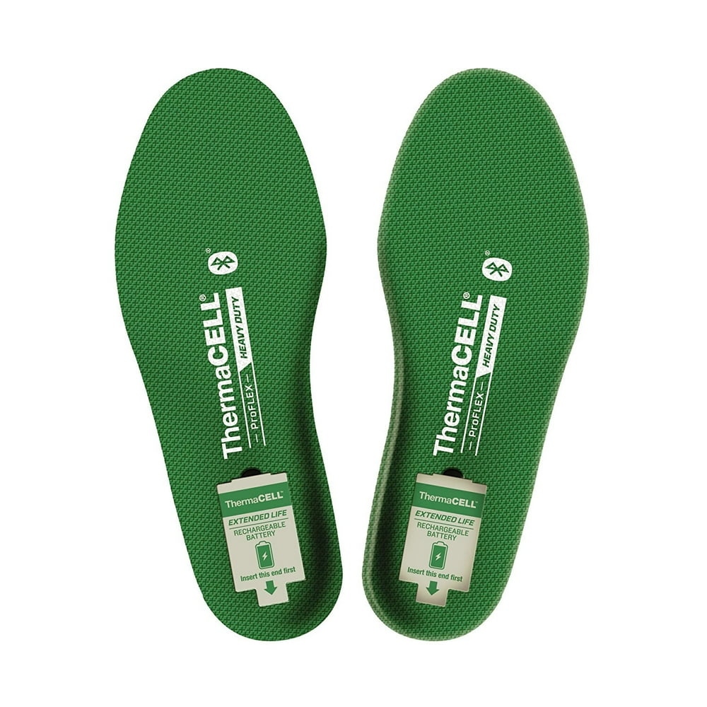 ThermaCELL ProFLEX Heavy Duty Heated Insoles with Bluetooth Size XX