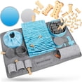thumbnail image 1 of Almohadilla nasal para perros y gatos pequeños y medianos, que fomenta las habilidades naturales de alimentación de las mascotas, juguetes interactivos para perros, juguetes de rompecabezas de, 1 of 7