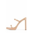thumbnail image 1 of Jeffrey Campbell Women HUSTLER DUSTY NUDE  PATENT, 1 of 4