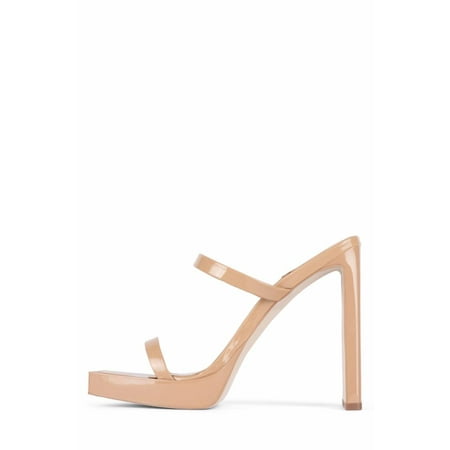 Jeffrey Campbell Women HUSTLER DUSTY NUDE PATENT Walmart Canada