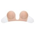 thumbnail image 1 of Strapless Silicone Deep U Bra Self-adhesive Gel Sticky Invisible Bra Bra Backless Dress Nude Bra, 1 of 4