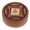 As Shown, variant on ORDDIART Mahjong Dice Wooden Brown For Board Game Accessory Home Use 1Pcs 2x2x0.8In