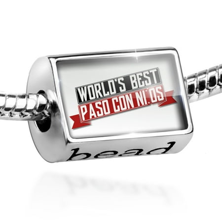 Bead Worlds Best Paso con niños Charm Fits All European