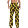 thumbnail image 2 of Top-kevin Cute Animal Duck Black Yellow Pajama Bottoms For Men Pjs Pants For Men with Pockets Long, 2 of 7