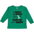 thumbnail image 3 of Inktastic I Want To Grow up To Be a Scientist Like My Daddy Boys or Girls Long Sleeve Toddler T-Shirt, 3 of 5