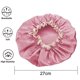 thumbnail image 3 of 3 Pack Satin Silk Bonnet Sleep Cap Extra Large Jumbo Day And Night, 3 of 5