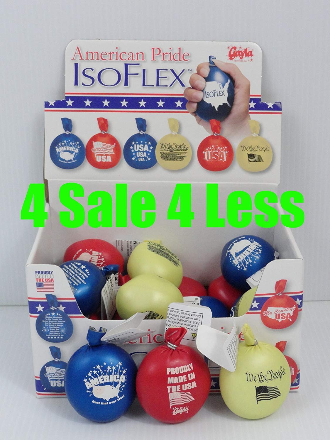 "SET OF 2" Isoflex American Classic Stress Ball