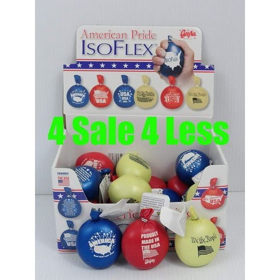 "SET OF 2" Isoflex American Classic Stress Ball