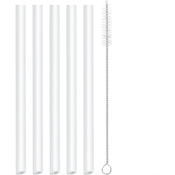 Replacement Straws Compatible with YETI Rambler 64oz Bottle, Include 5 BPA-FREE Straws,1 Straw Cleaning Brush