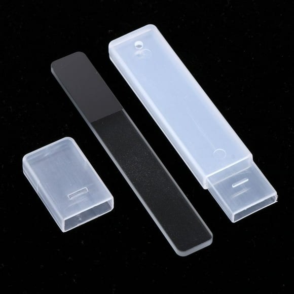 Limas de cristal Macarena De Cristal Para Uñas Con Estuche De Cristal Profesionales Para Manicura Perfecto Para Mujeres Hombres