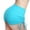 Lake Blue, variant on Inevnen Women's Swim Shorts 2.5'' High Waisted Swimsuit Bottom Ruched Side Board Shorts Tankini Bottoms