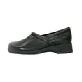 thumbnail image 3 of 24 HOUR COMFORT Carol Wide Width Leather Loafer Shoes BLACK 6.5, 3 of 7