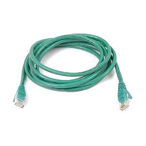UPC: 0722868467404 | 14FT CAT5E GREEN SNAGLESS RJ45 M/M PATCH CABLE