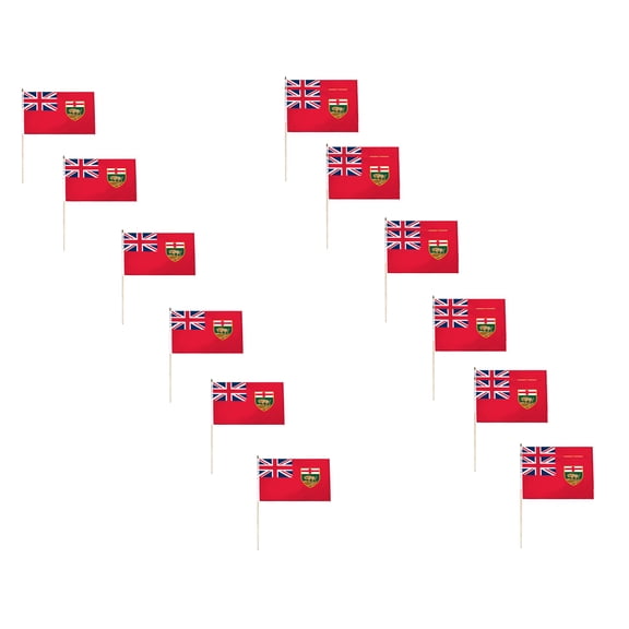 Mantioba 12in x 18in Flag - 12 PK