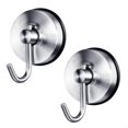 thumbnail image 1 of Vacuum Suction Cup Towel Hooks Bathroom Sucker Shower Hook Tea Towel Holder Kitchen Heavy Duty Suction Wreath Utility Hanger for Robe Loofah Glass Win, 1 of 5