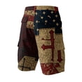 thumbnail image 4 of Men's Casual Loose Fit Multi-Pockets Military Cargo Shorts Camo Print Cargo Shorts with Multiple Pockets and Relaxed Fit Camouflage XL, 4 of 4