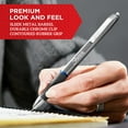 thumbnail image 5 of Sharpie S-Gel Gel Pens, Sleek Metal Barrel, Medium Point, 0.7mm, Black Ink, 12 Count, 5 of 5
