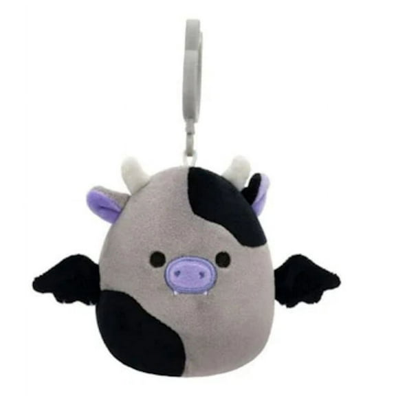 Squishmallows 4" Halloween Clip-On Bridgette the Bat